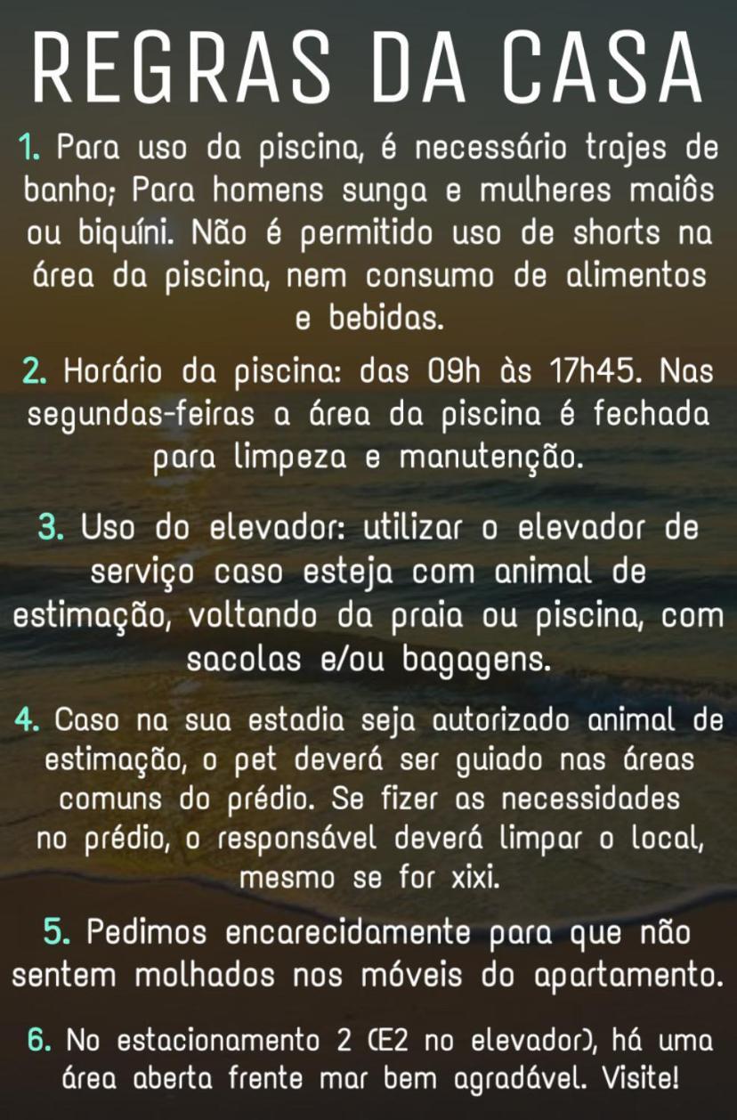Apartamento Frente Ao Mar Com Varanda E Piscina Praia Grande  Exterior foto