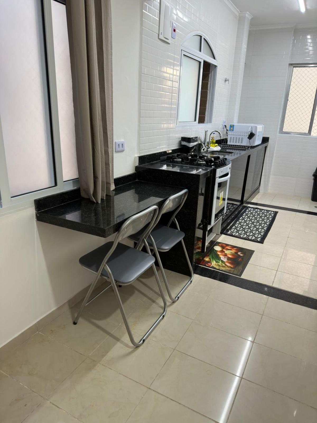 Apartamento Frente Ao Mar Com Varanda E Piscina Praia Grande  Exterior foto